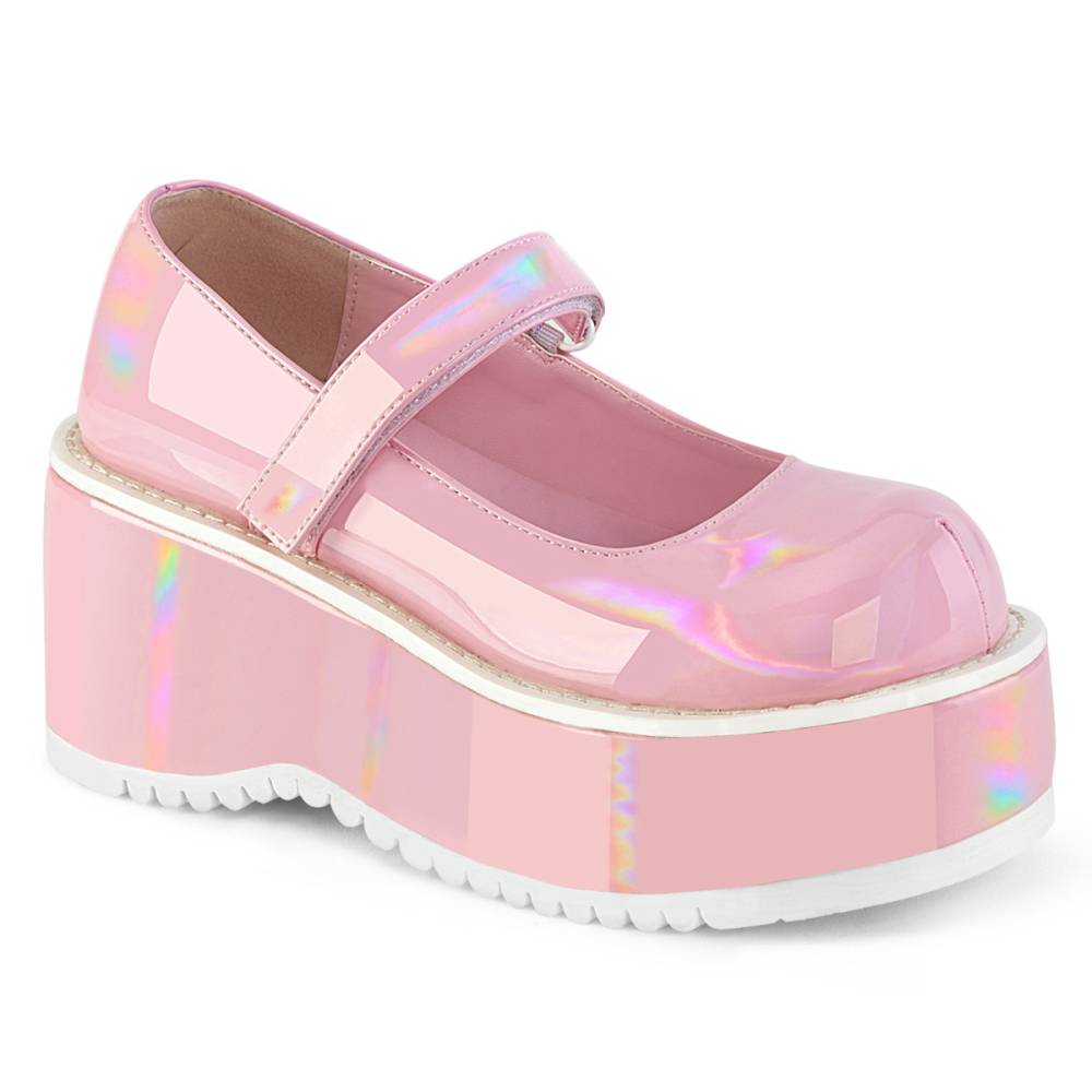 DemoniaCult - DOLLIE-01 Chaussures basses - Rose